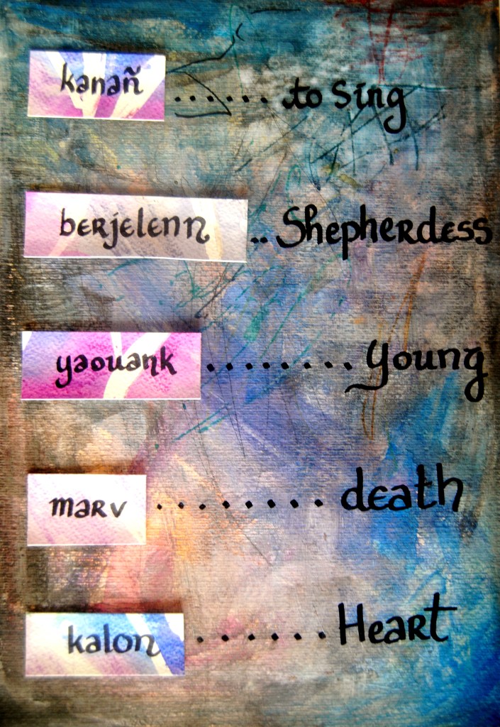 5 breton words from our songs