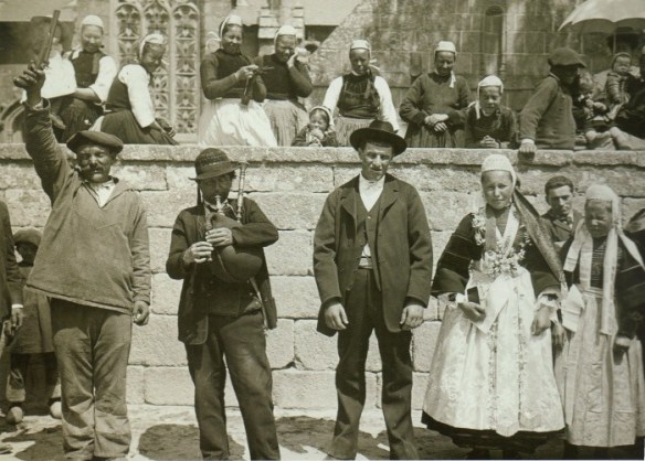 Breton wedding around Vannes Area in 1906