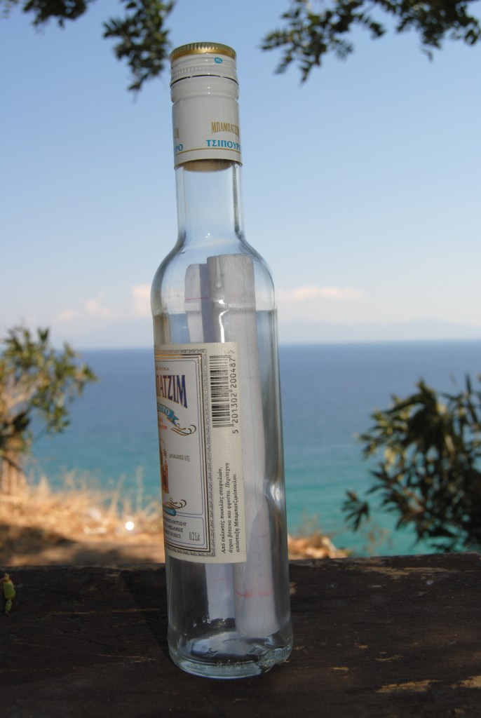 Message in a bottle SOS video looking for a booking agent