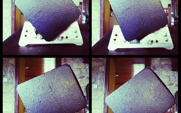 Using our PA speakers as monitors on stage. Using our PA speakers as monitors on stage.